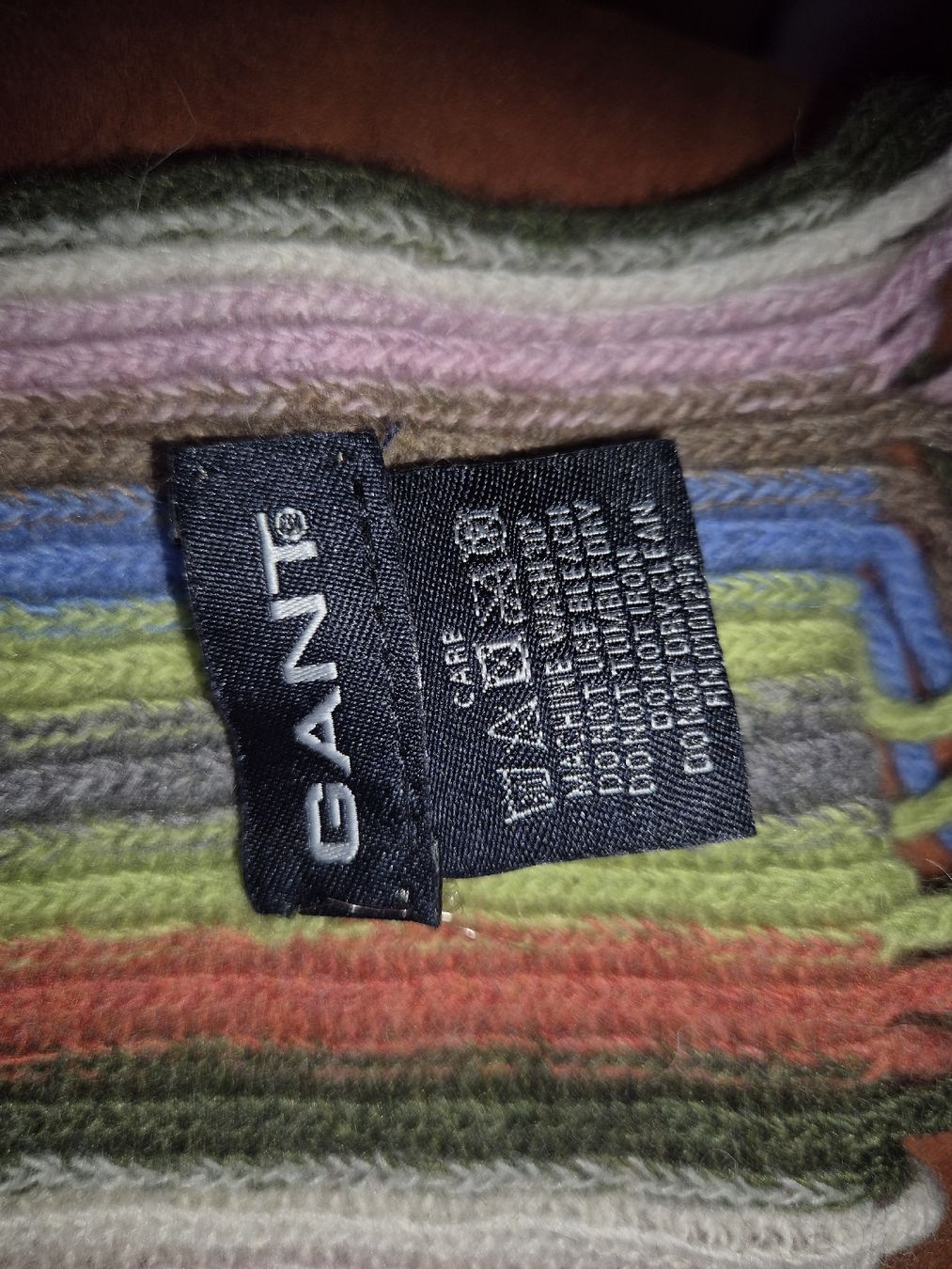 Gant Foulard & Sciarpe: Sciarpa GANT a righe multicolore lana  – Nuovo (secondo la descrizione) da Roveredo GR venduto da mar_8nzd 5