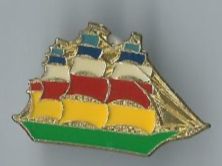 Segelschiff - Pin