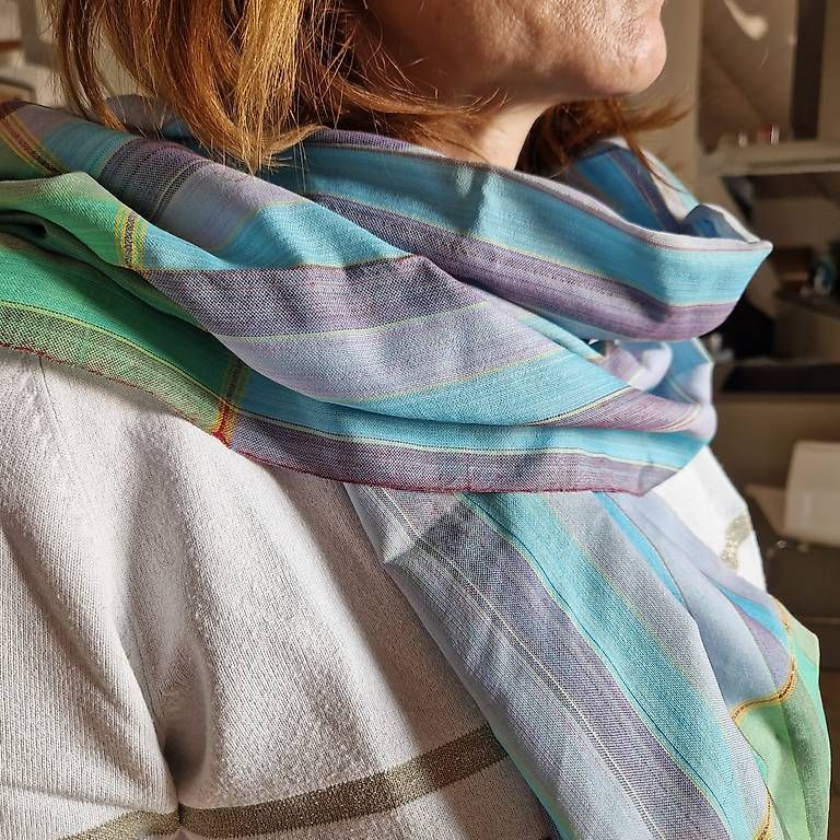 Foulard & Sciarpe: Indienne  - foulard – Usato da Lausanne venduto da fclaus-2009
