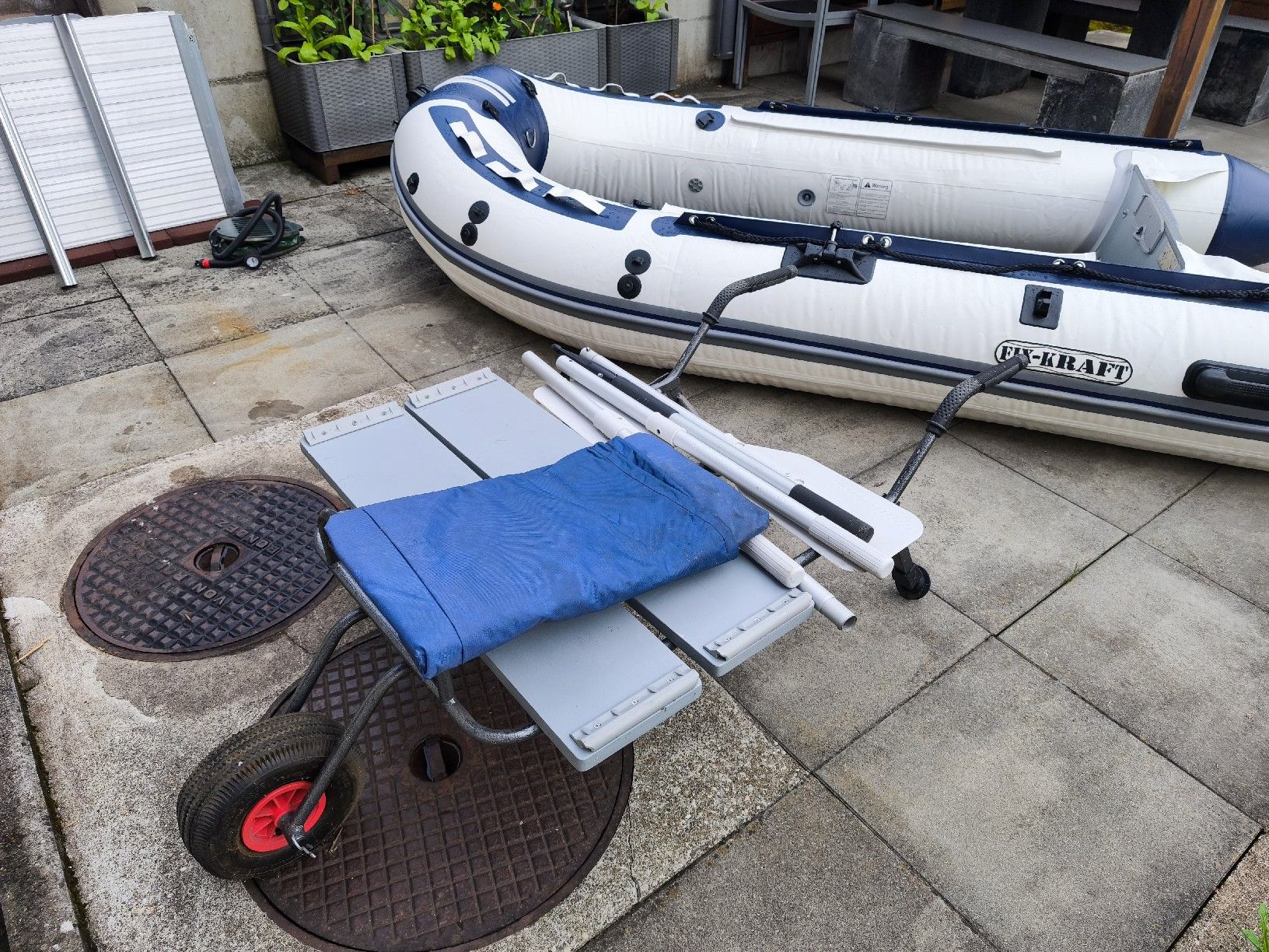 Barche: FIX-KRAFT Schlauchboot mit Aluboden – Usato da Hasle LU venduto da Sandro_Emmenegger 5