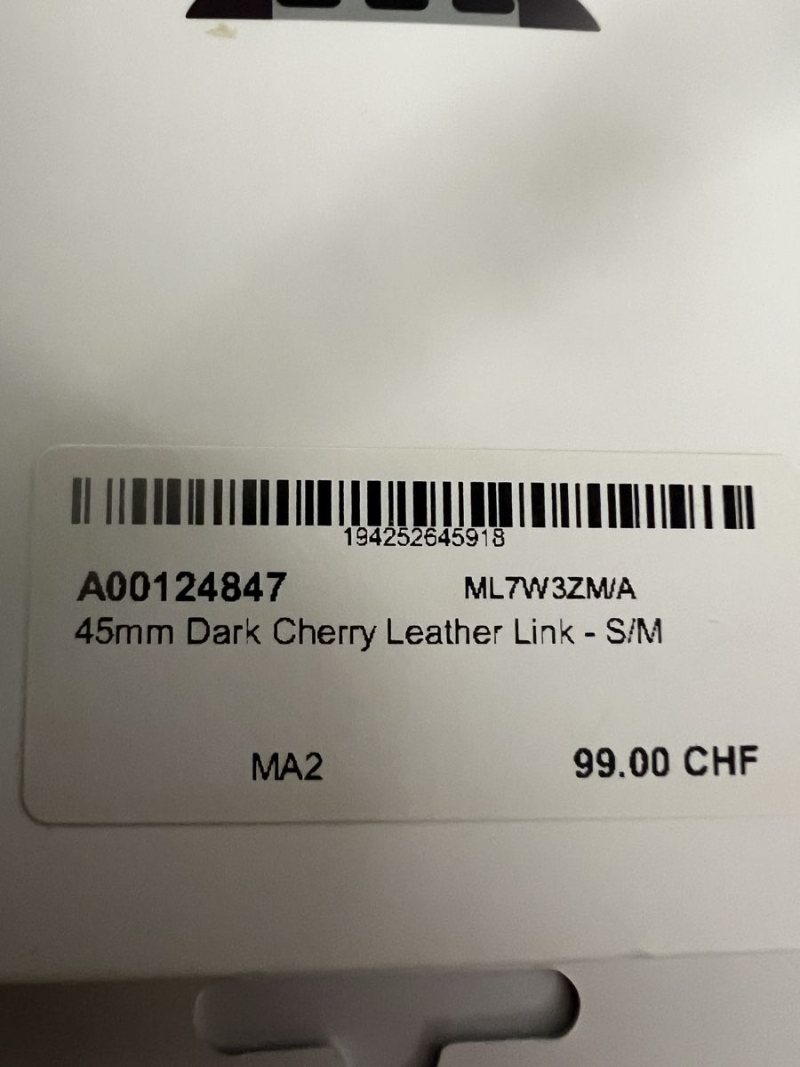 Apple Bracciali & Braccialetti: ORIGINAL APPLE WATCH LEDER ARMBAND – Nuovo e nell'imballaggio originale da Wetzikon ZH venduto da Nakari11 4