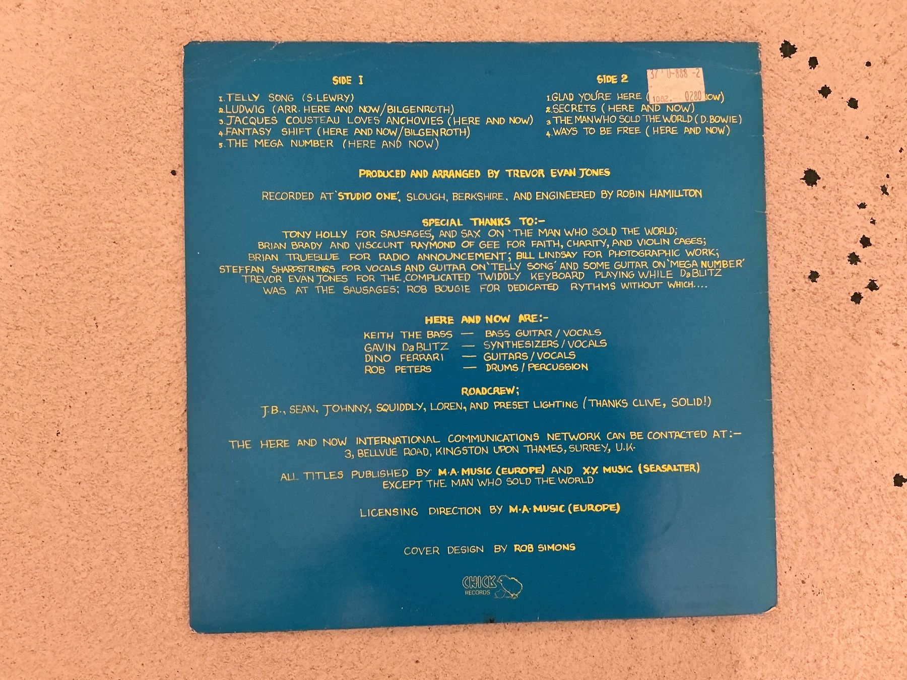 Schallplatten: HERE AND NOW LP - FANTASY SHIFT – Gebraucht aus Winterthur von Tumko_7_Vinyl 1