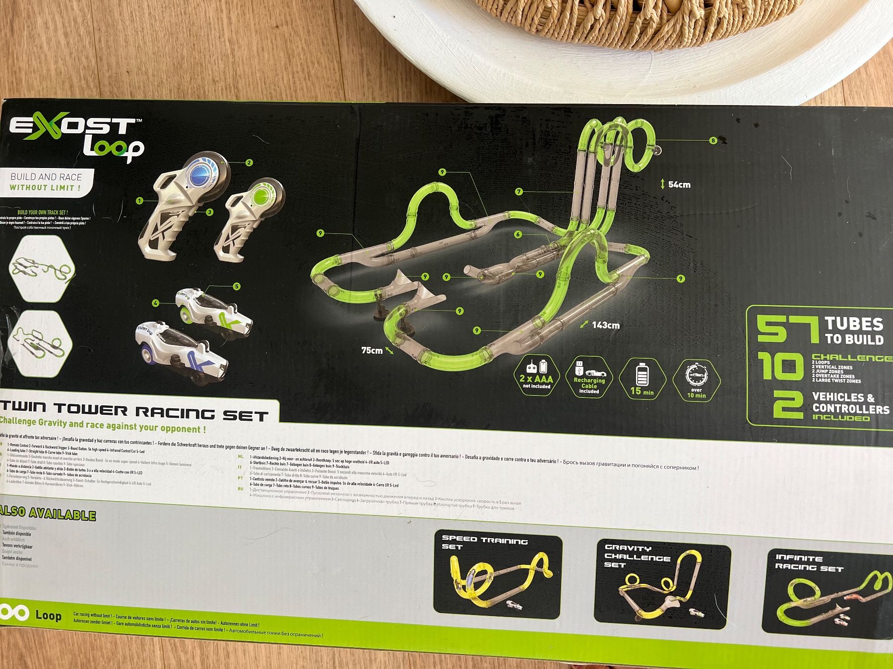 Piste: Exost Loop Twin Tower Racing Set - Viel Spass! – Usato da Lufingen venduto da bombolulu 1
