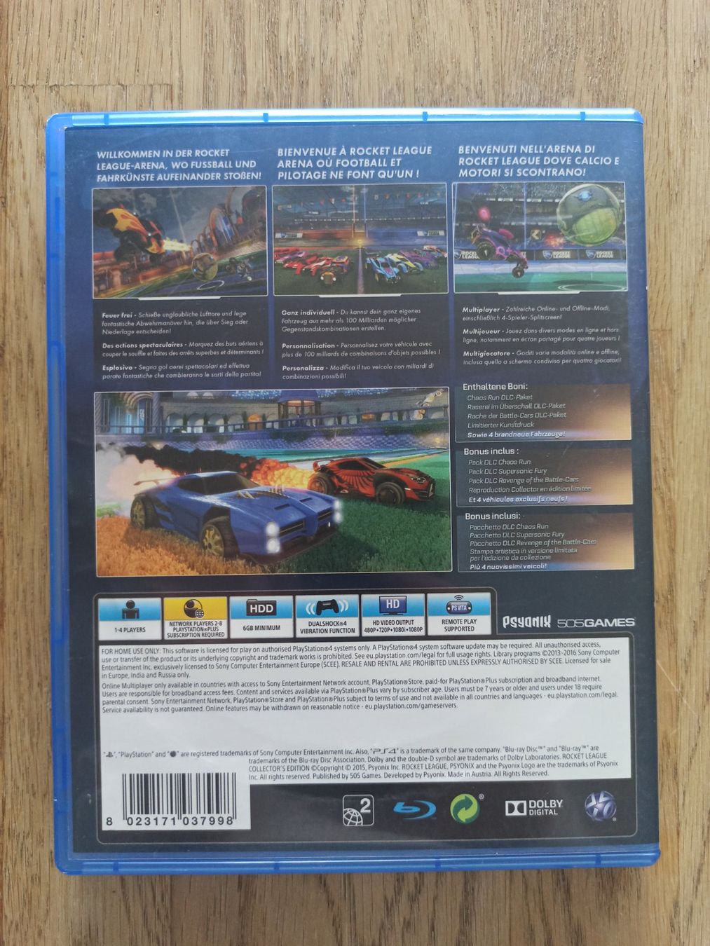 Spiele: Rocket League PS4 Collector's Edition PS4 / PS5 – Gebraucht aus Oberweningen von mar_87mx 1