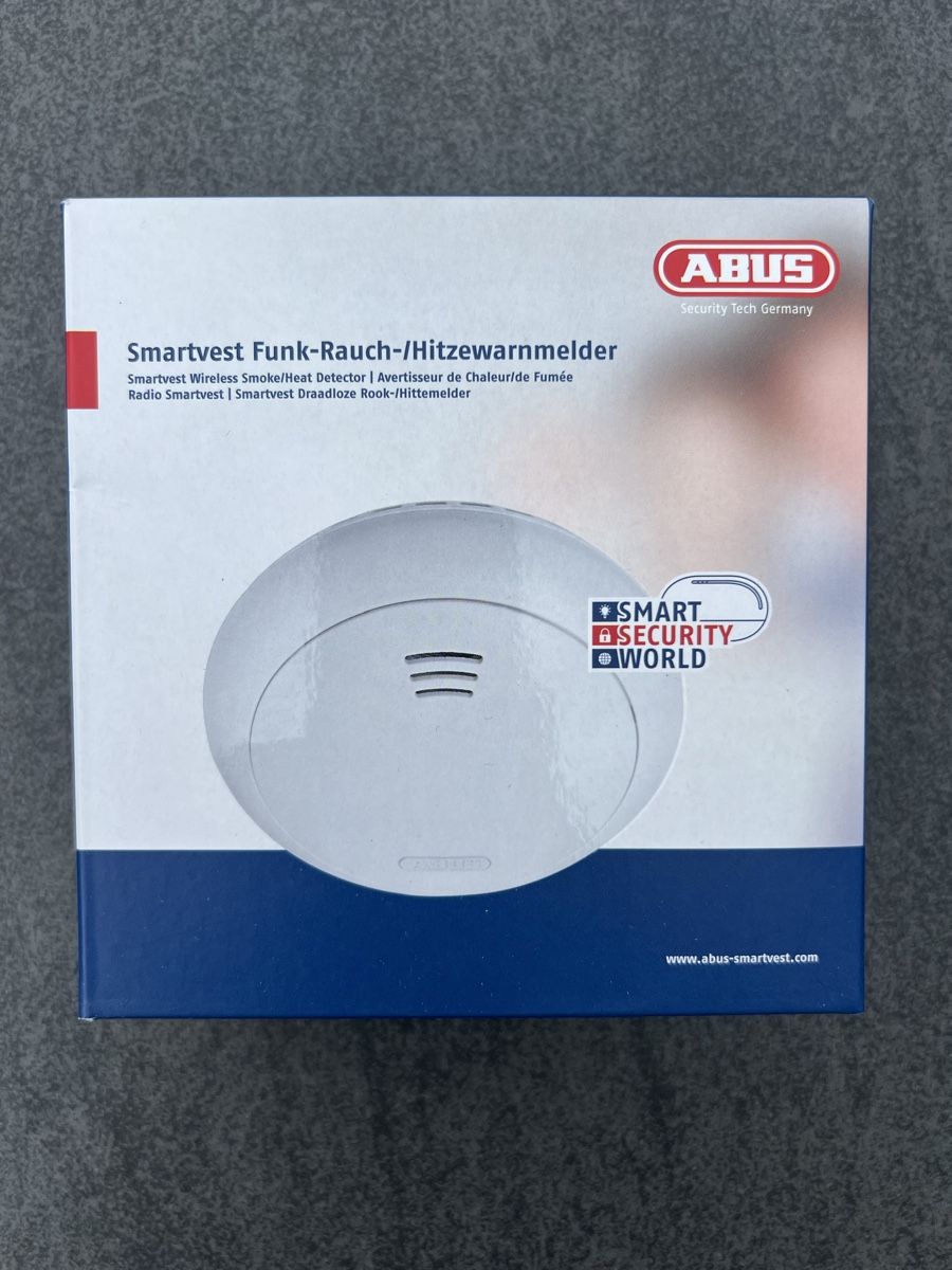 Abus Sistemi d'allarme: ABUS Smartvest Funk-Rauchmelder NEU – Nuovo e nell'imballaggio originale da Altendorf venduto da Moto1