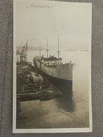 Fotokarte von 1921 der Handicap im Hafen von Stavanger