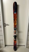 Freeride Ski Scott Venture mit Stöcken, Fellen, Harscheisen