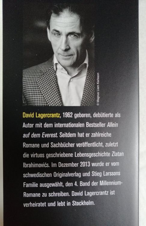 Buch Verschwörung Lagercrantz Stieg Larsson Kaufen Auf Ricardo 3945