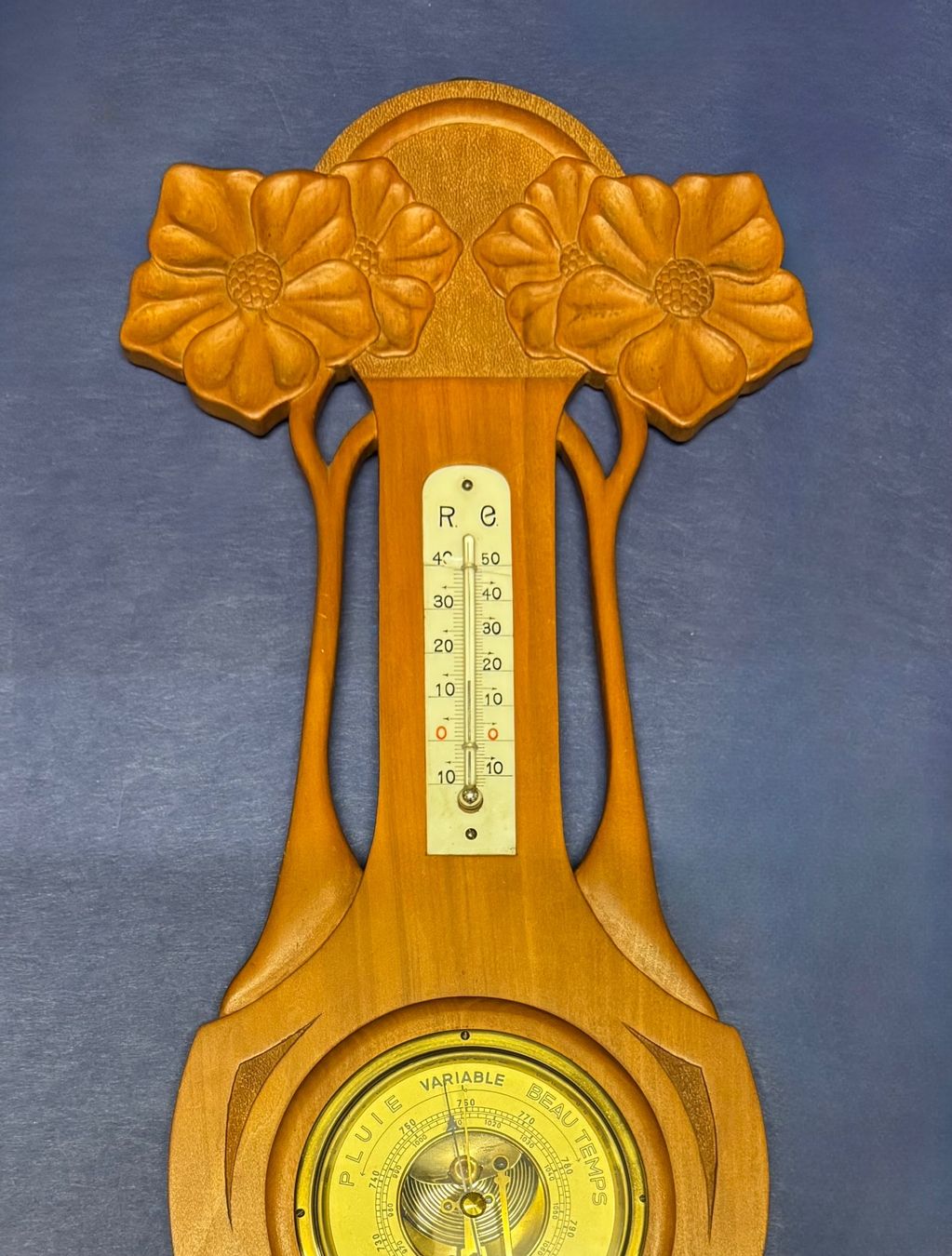 Altro per la casa: Jugendstil: Thermometer Baromètre français, Lufft – Usato da Bern venduto da Rares 5