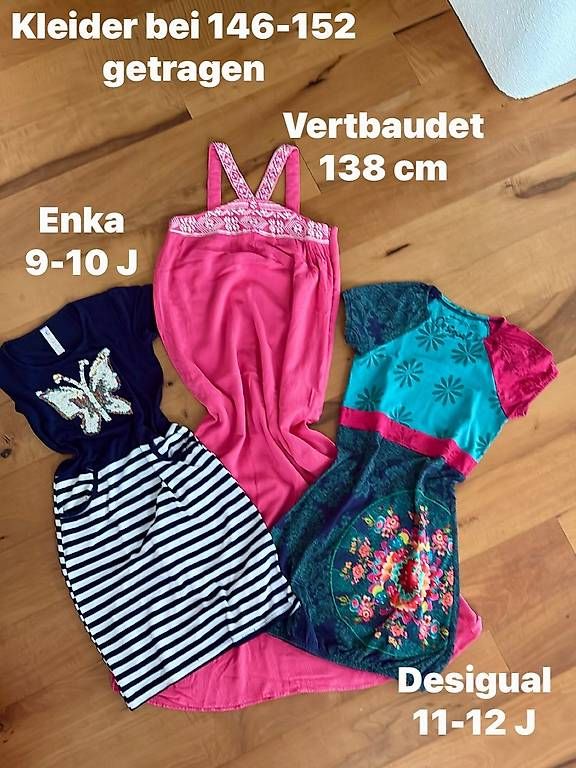 Vestiti & Gonne: Mädchenkleider bei Gr. 146/152 getragen – Usato da Dietlikon venduto da Pmt_zh
