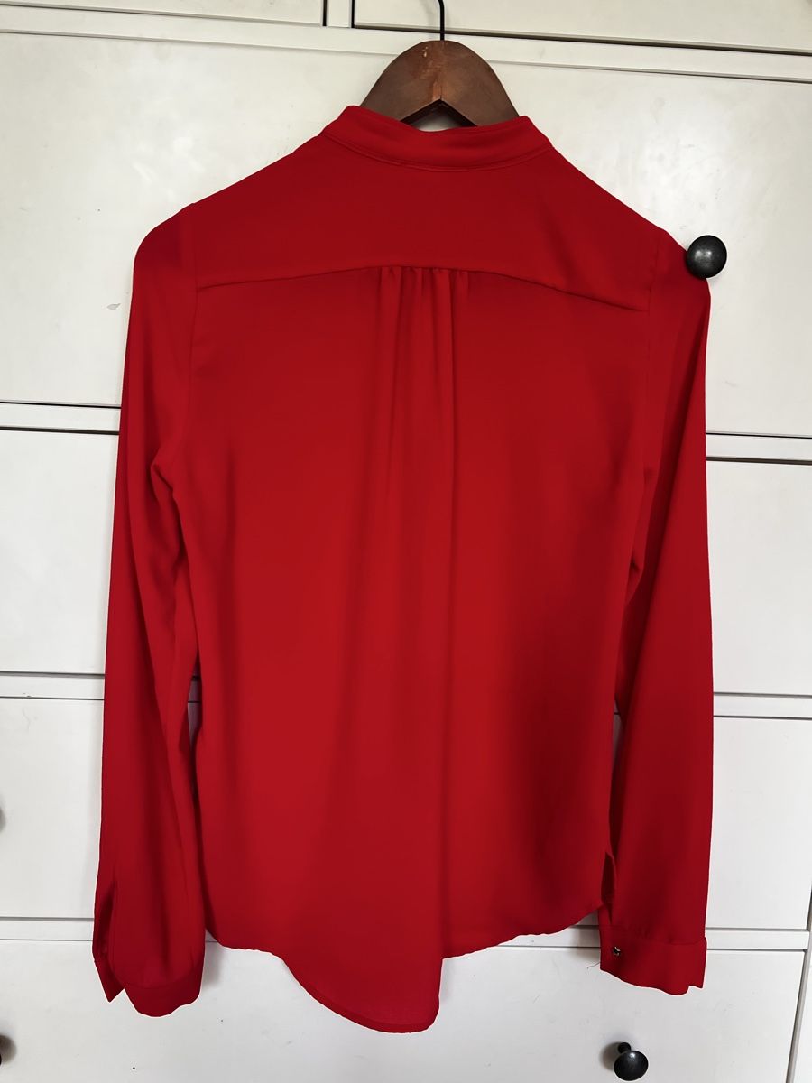 Orsay Camicette: Orsay Bluse Gr.36 neuwertig rot – Nuovo (secondo la descrizione) da Bottighofen venduto da fritz-81 2