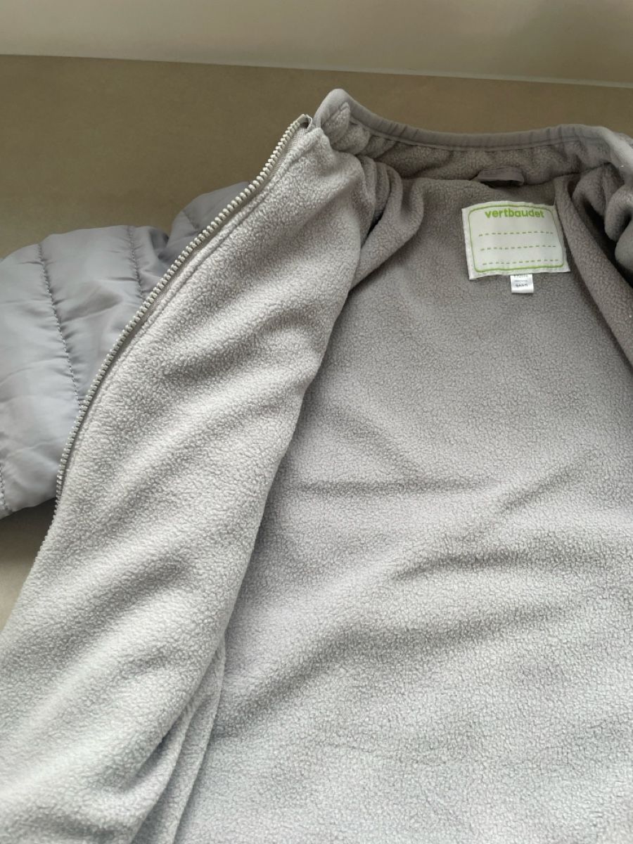 Vertbaudet Giacche & Cappotti: Vertbaudet Übergangsjacke, grau, Gr. 128 – Usato da Rütihof venduto da phinili 1