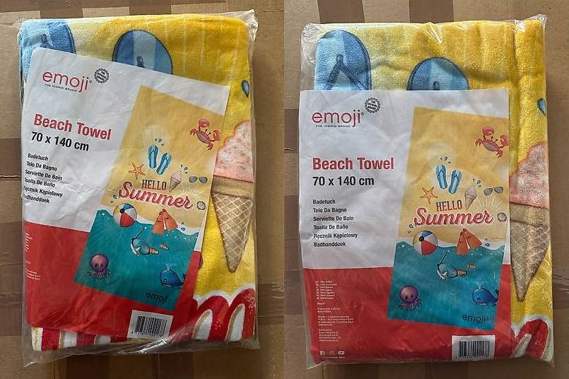 Coop Teli da bagno: Badetücher Hello Summer 2 Stück – Usato da Sursee venduto da LadyMonaco