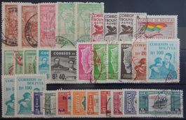 Bolivien Lot mit alten Werten V