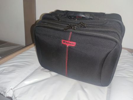 Notebook Rollkoffer Verbatim