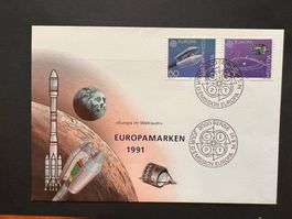 FDC Luxus 1991 Sondermarken Philswiss Spezialcouvert (R285)