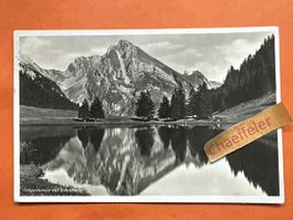 Alte Ansichtskarte Graeppelen See mit Schafberg, 1933