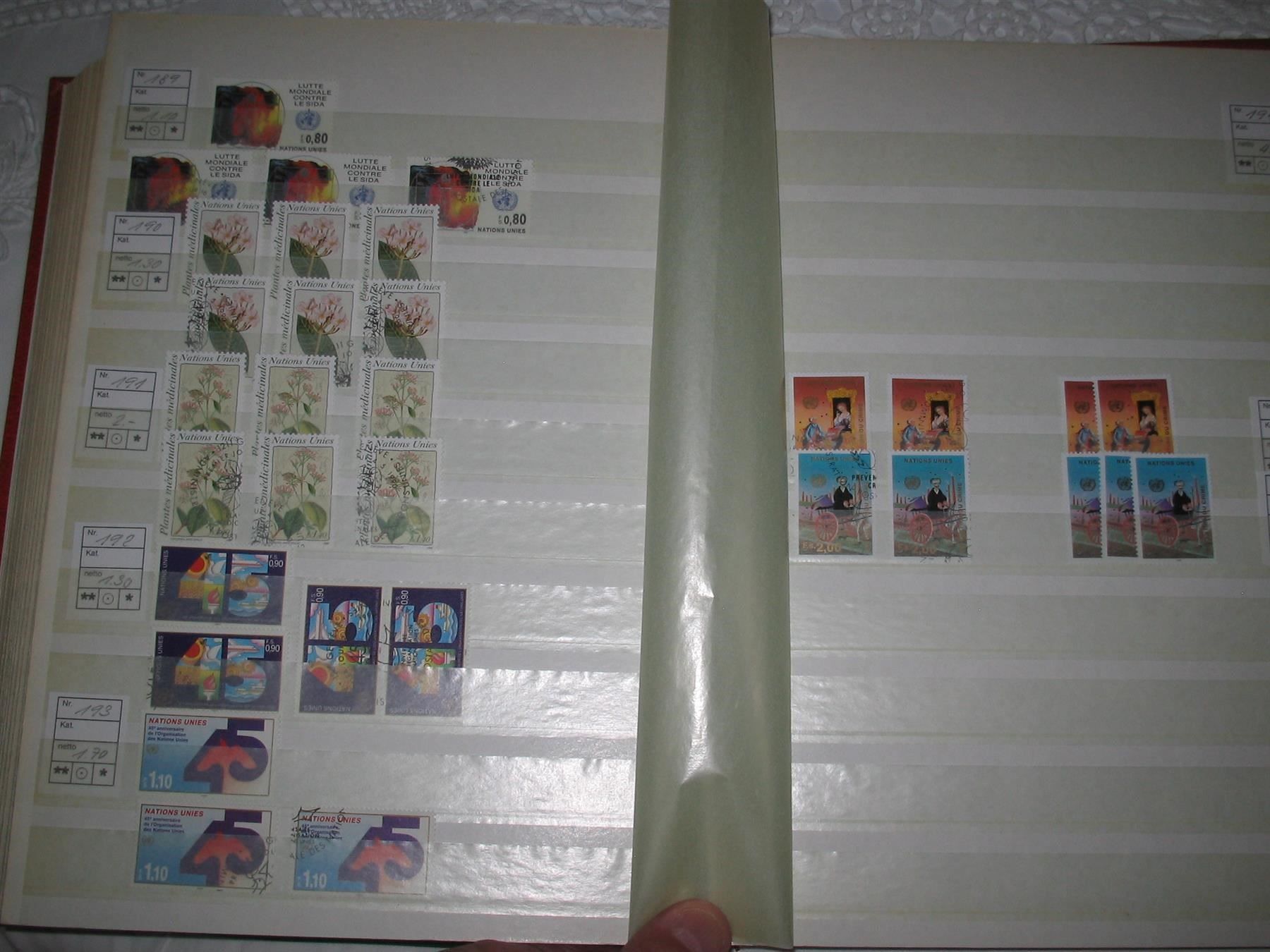 Tous les timbres: Schöner Posten UNO Genf postfr. u. gest – D'occasion à Winterthur par Kyoung 6