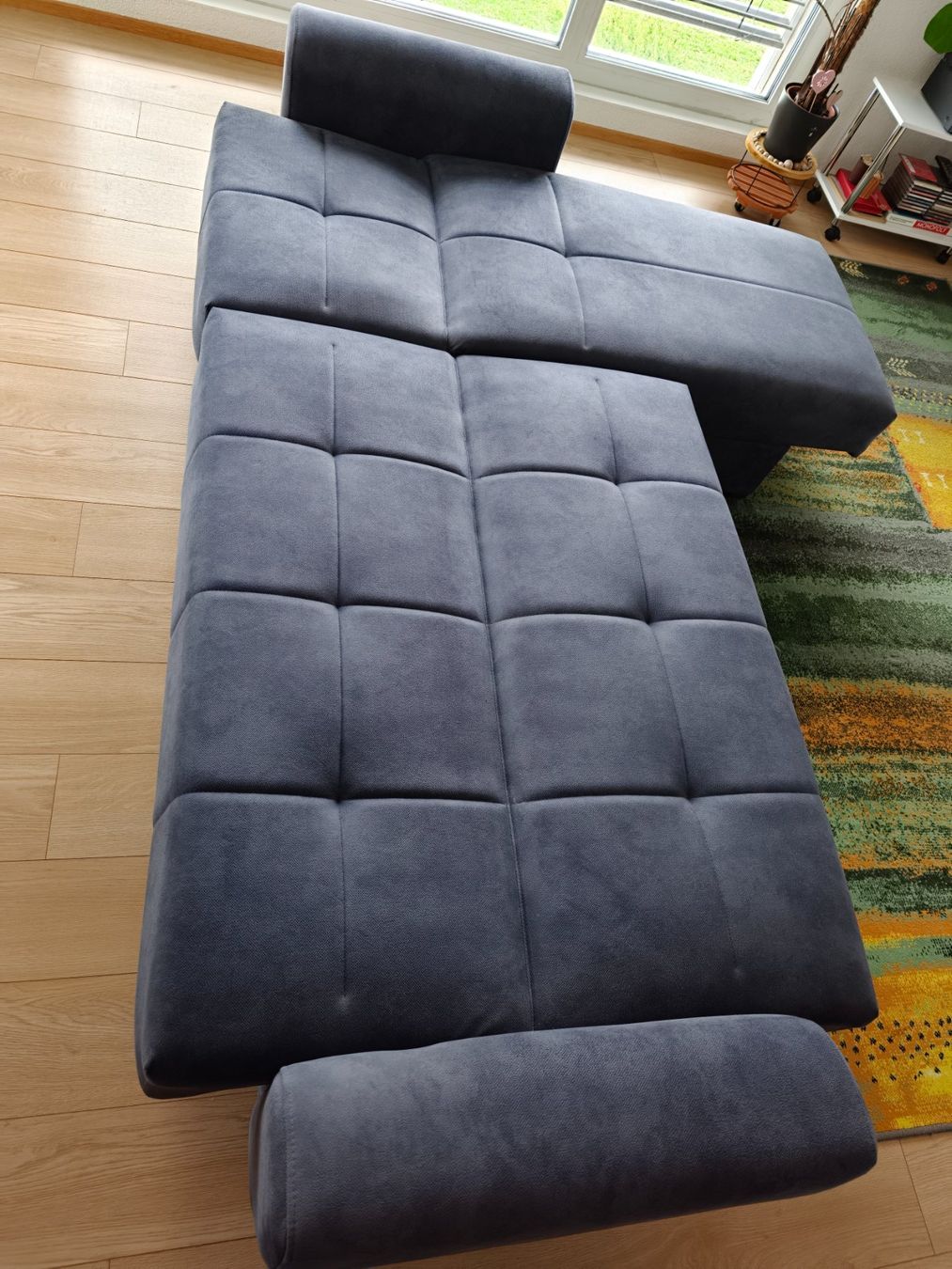 Divani: Ecksofa in Dunkelblau auch als Bett – Usato da Sulgen venduto da pen_hf7f 8