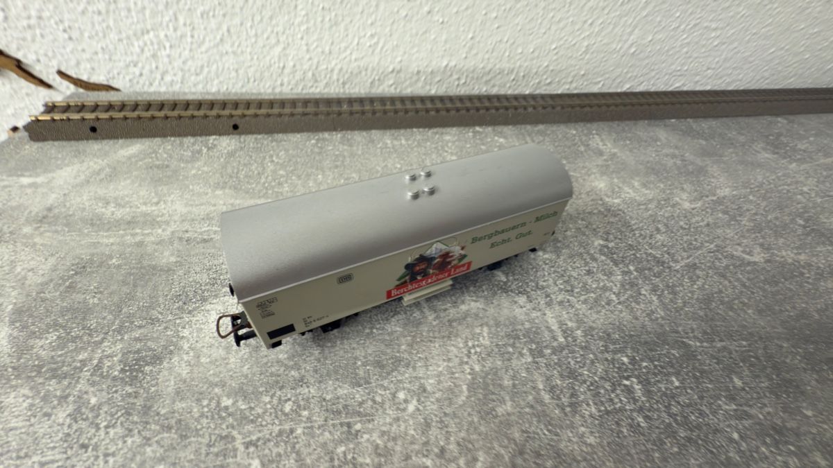 Modelleisenbahnen: Bergbauern Milch Waggon H0 / DC – Gebraucht aus Schlieren von rat_lq6b 2