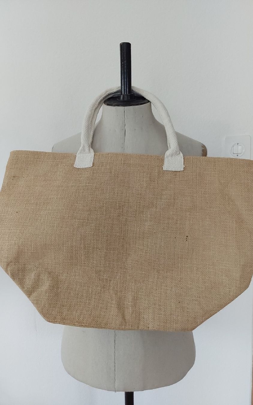 Borse: Jutetasche Strandtasche neu – Nuovo e nell'imballaggio originale da Köniz venduto da scopello12 1
