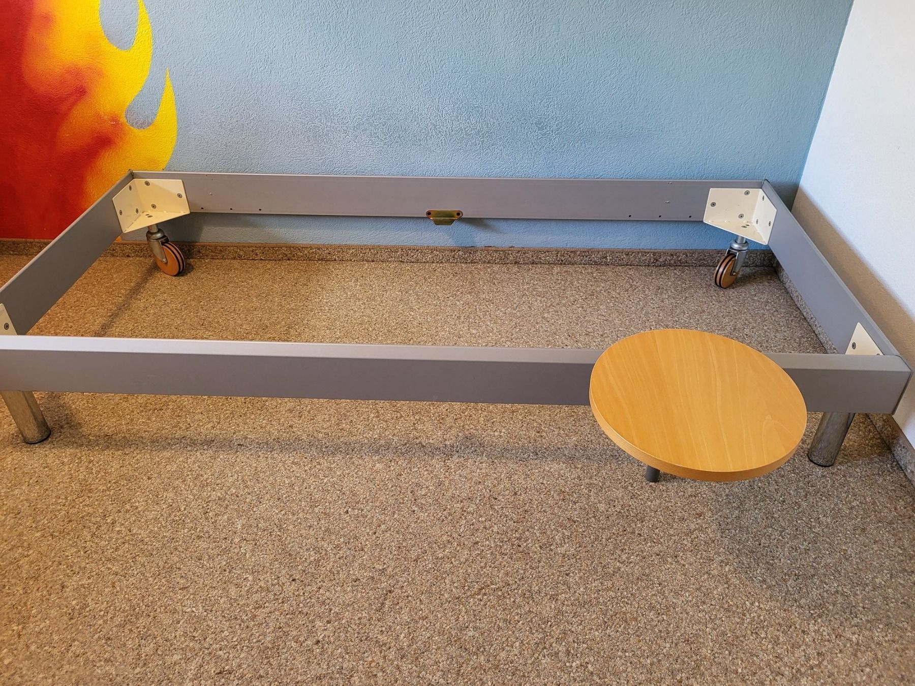 Letti: Bettrahmen mit Rollen 90 x 200 cm – Usato da Döttingen venduto da Alis68