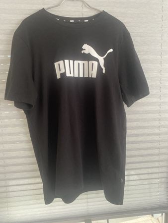 T-shirt coton noir Puma neuf