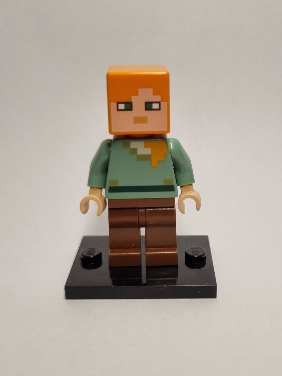 Lego Kit di costruzioni: LEGO Minecraft min017 Alex - Reddish Brown Legs – Nuovo (secondo la descrizione) da Basadingen venduto da NekoBricks