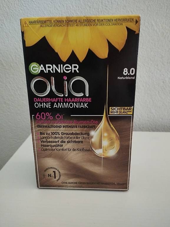 Tinte: Haarfarbe 8.0 Naturblond Garnier Olia – Usato da Niederurnen venduto da sig_h5qw