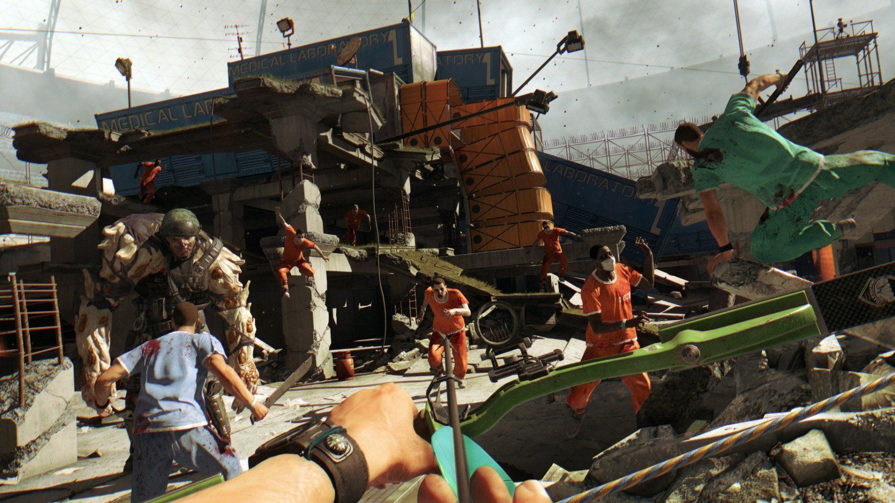 Sony Giochi: Dying Ligh Bekämpfe blutgierige Infizierte   PS 4 – Usato da Schüpfheim venduto da Games_Spielkonsolen 8