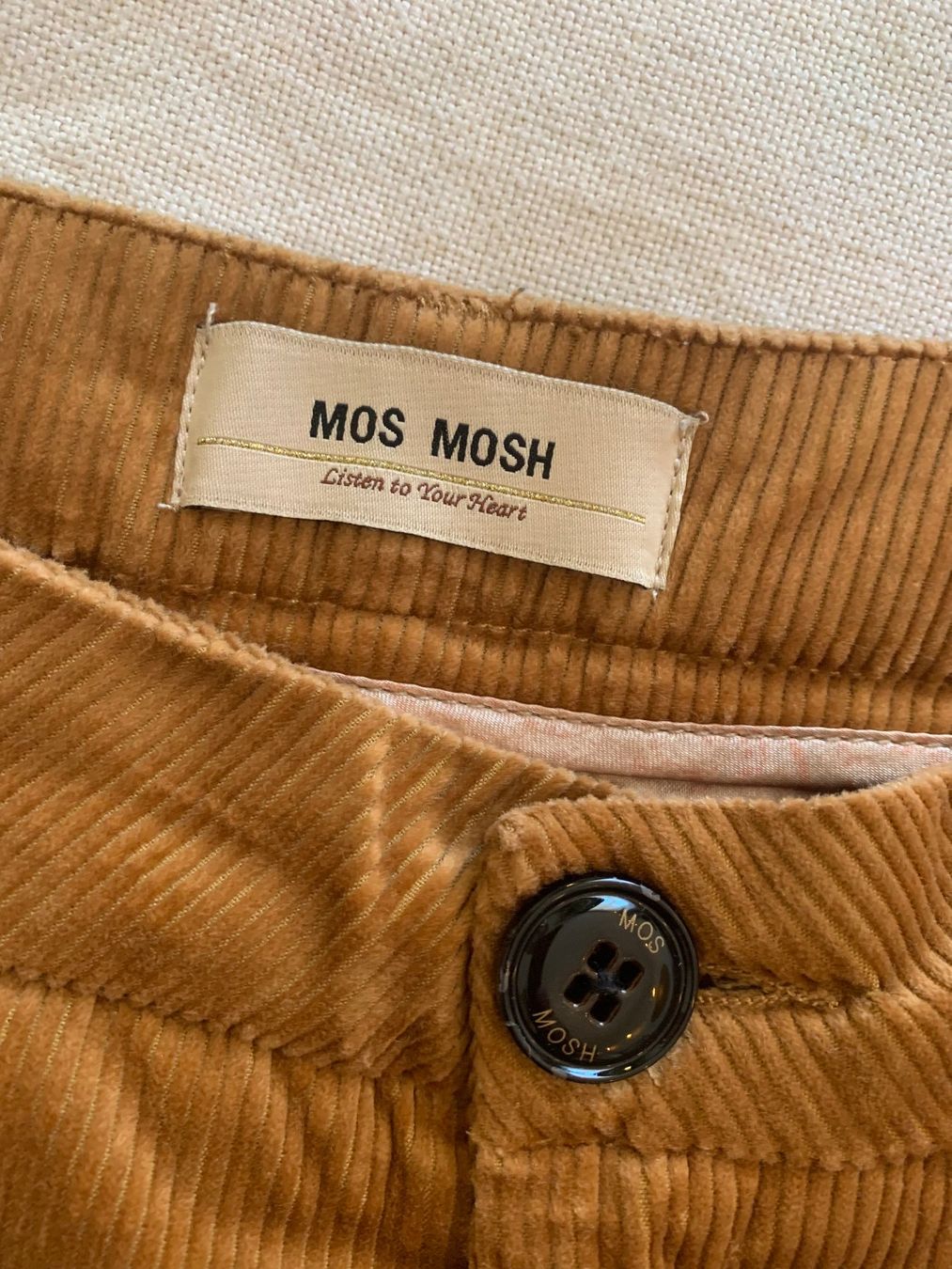 Mos mosh Pantaloni: MOS MOSH Hose Cord Camel Gr. 38 – Usato da Thun venduto da Crown7 3