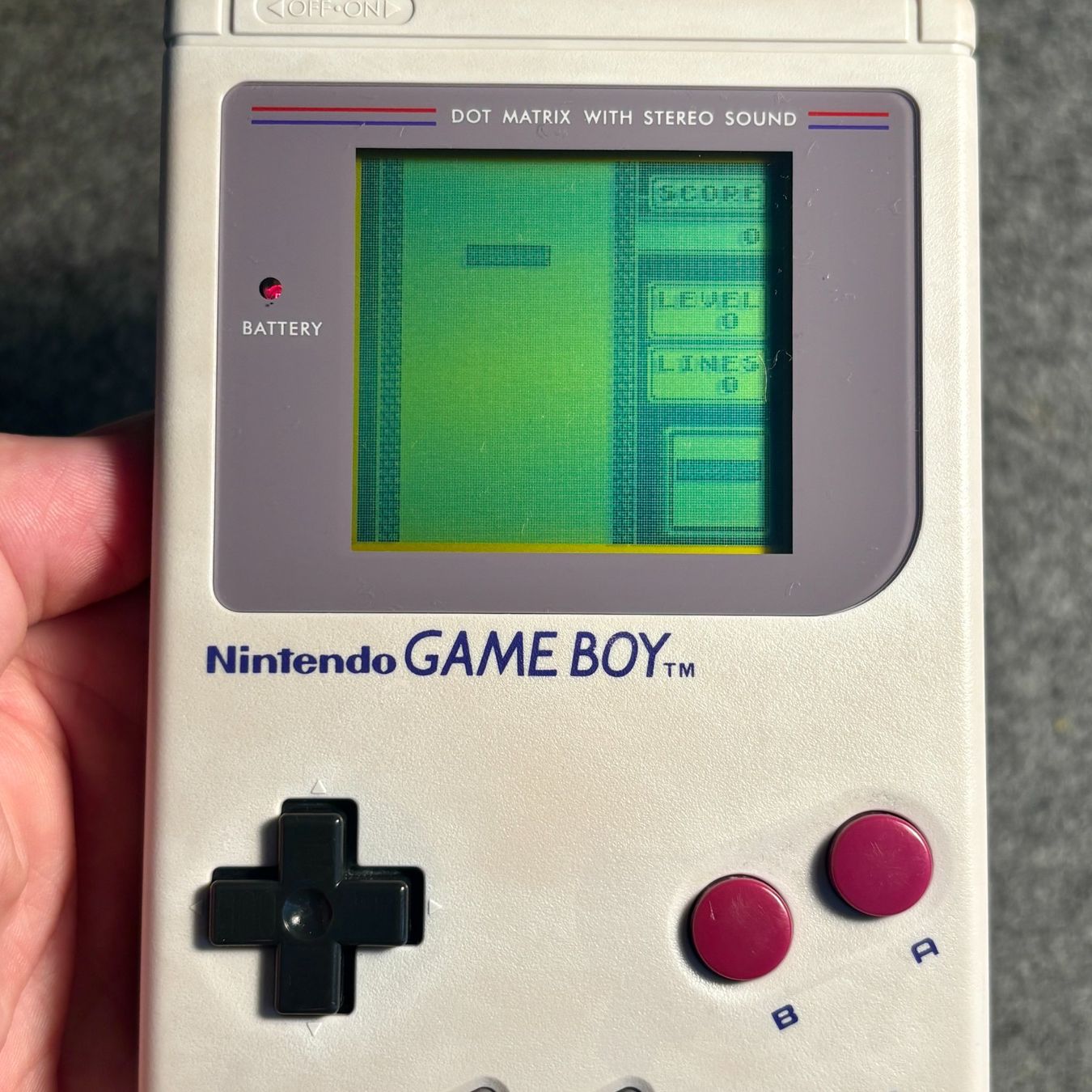 Nintendo Konsolen: GameBoy Classic DMG-01 Konsole + Tetris Original – Gebraucht aus Mollis von GamingCorner 1