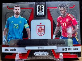 2026 Panini Prizm FIFA World Cup Nico Williams / Unai Simon