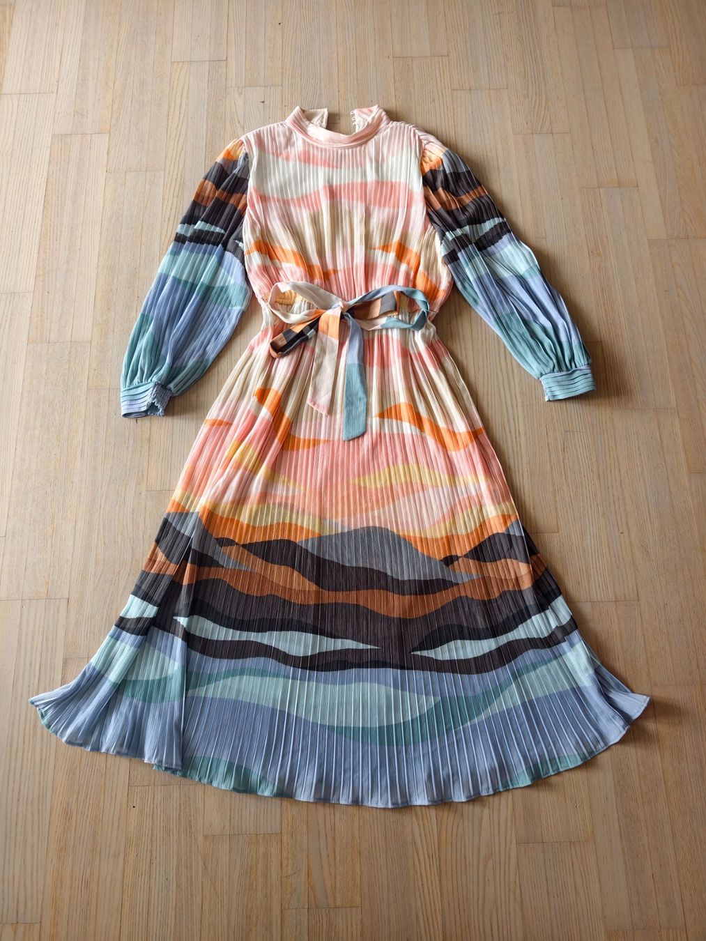 C&A Vestiti: Schickes Maxi Kleid Gr. M – Usato da Berg TG venduto da Persefona