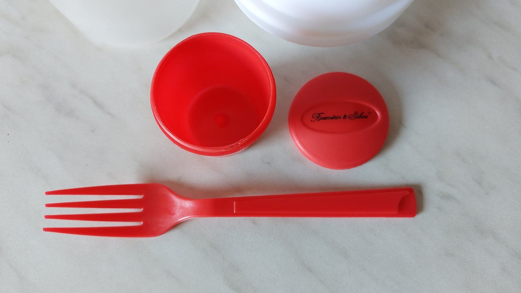 Contenitori & Simili: Frisches Essen unterwegs geniessen! Lunchbox Set, Rot. – Usato da Zollikofen venduto da Blackie 2