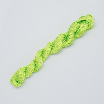 Corde: Nylonschnur 1mm Grüngelb 20m – Nuovo (secondo la descrizione) da Rüegsau venduto da Tausendfreund