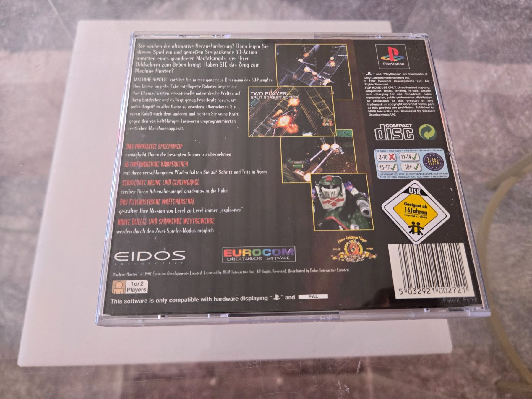 Giochi: Machine Hunter PS1 – Usato da Bussigny venduto da Kfdlt 1