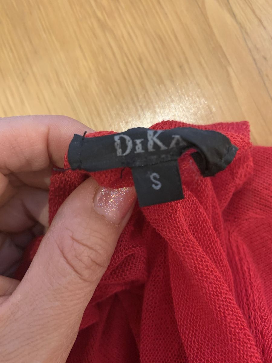 Camicette: Wunderschöne rote elegante Bluse Damen Grösse S – Usato da Ostermundigen venduto da des_t9vv 3