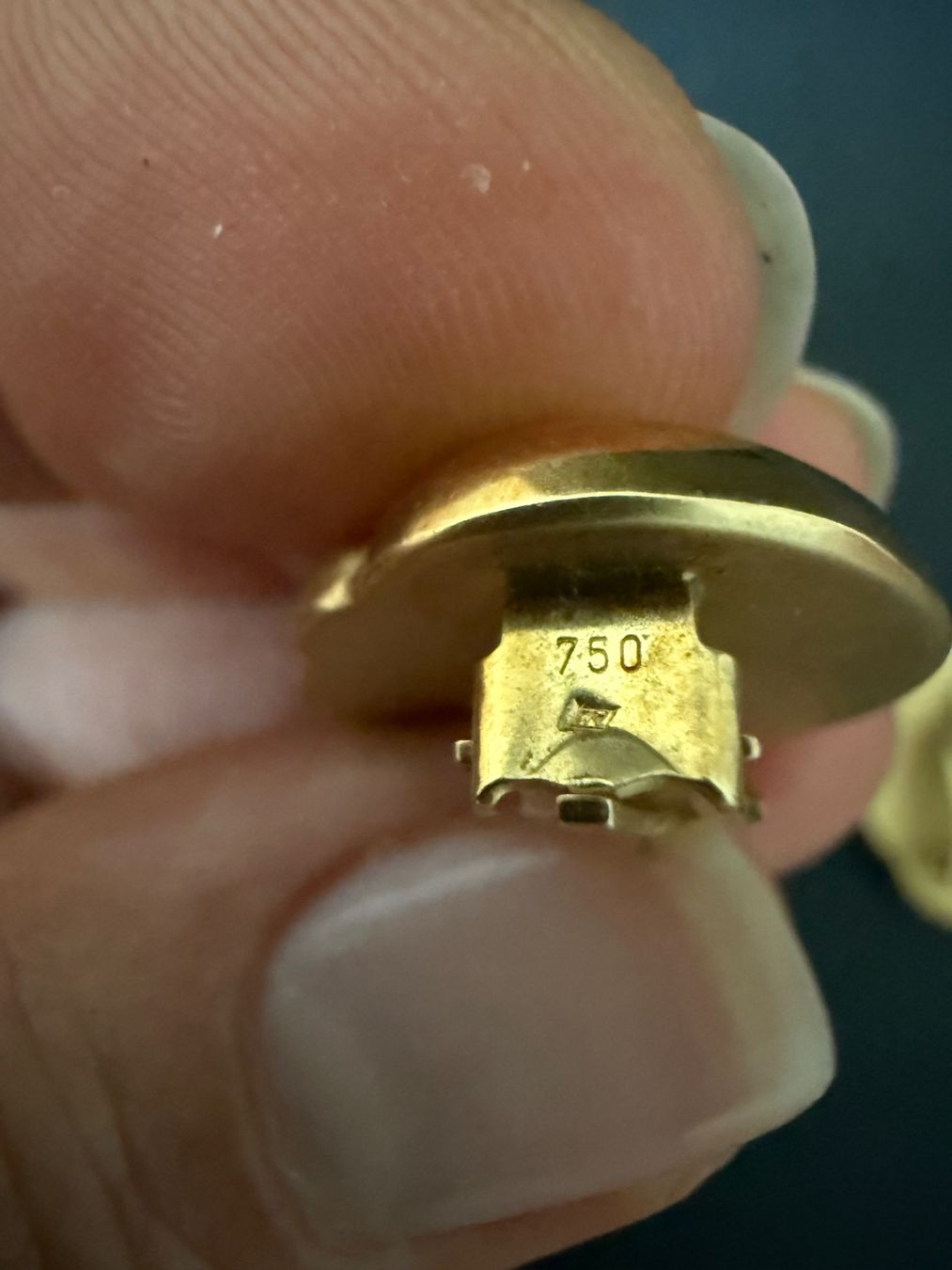 Orecchini pendenti & Orecchini a lobo: Gelbgold Ohrclips 750, 18K – Usato da Spiegel b. Bern venduto da Rogger72 3