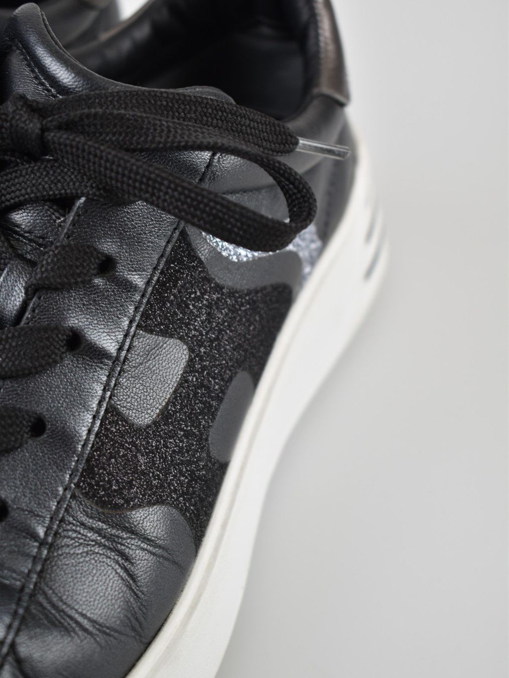 Hogan Scarpe da donna: Hogan Rebel Sneaker, schwarz, Leder, Gr.41 – Usato da Nürensdorf venduto da 2ND_STORY 4