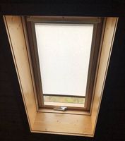 2 Stück VELUX Sichtschutzrollos Weiss RFL 206 1028S   
