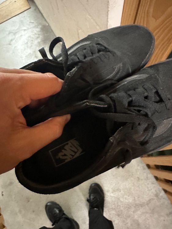 vans schwarz 42