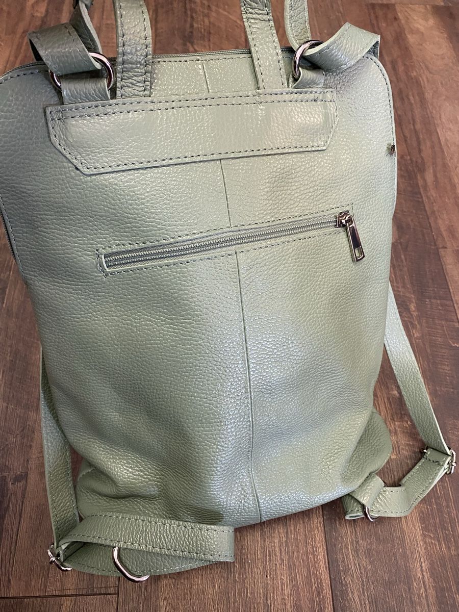 Zaini: Lederrucksack mintgrün neu! – Nuovo e nell'imballaggio originale da Büron venduto da Coerner 6