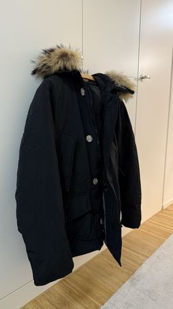 Woolrich Parka Herren M schwarz