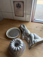 Backform Set Ostern Gussform Hase Gugelhupf Tartelette Metal