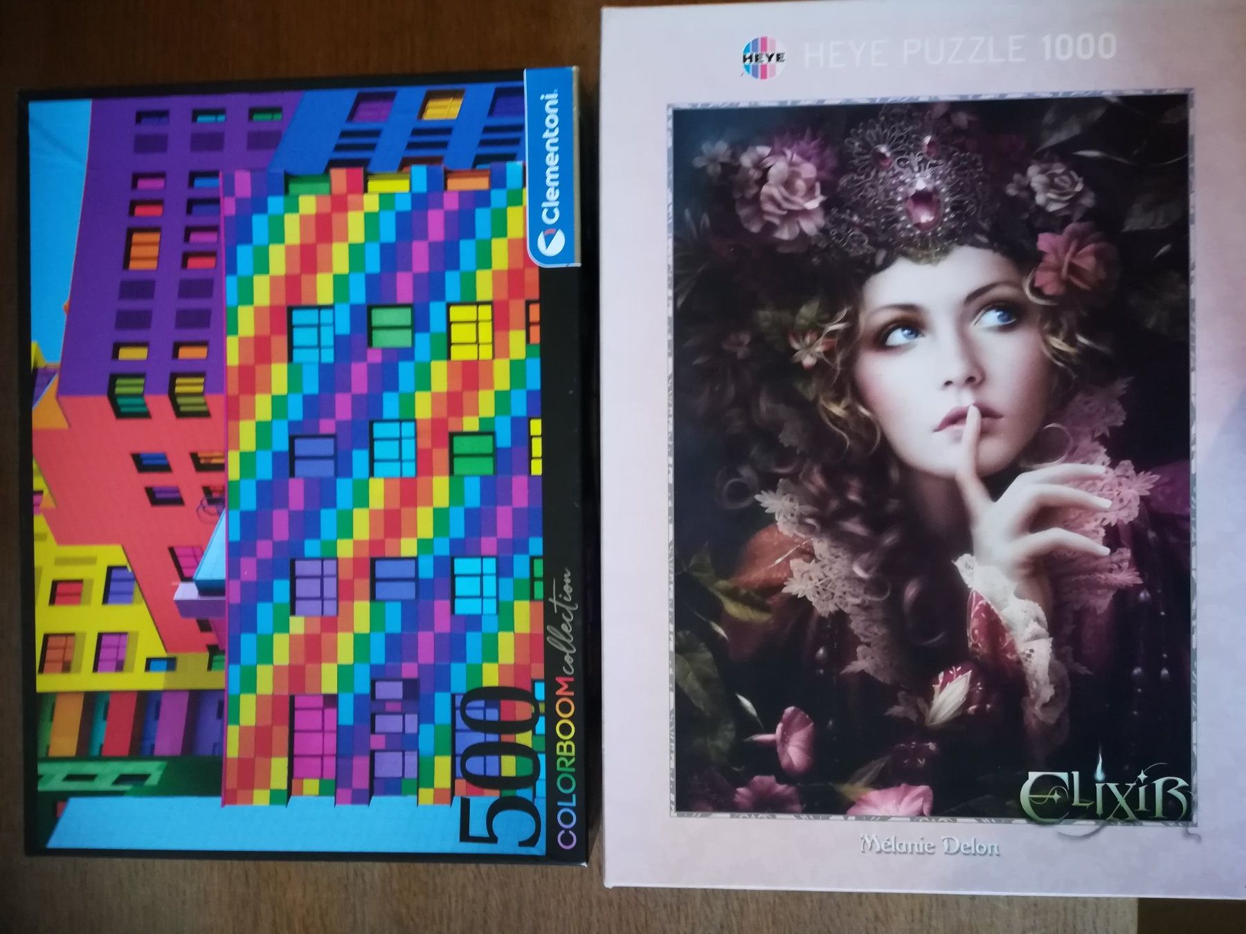 Clementoni Puzzles: 2 Puzzel: Clementoni 500 Teile & Heye 1000 Teile – D'occasion à Willisau par kur_2kvf