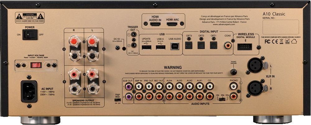 Amplificatori: ADVANCE PARIS A10 Classic Vollverstärker – Nuovo e nell'imballaggio originale da Bottighofen venduto da zaap 1