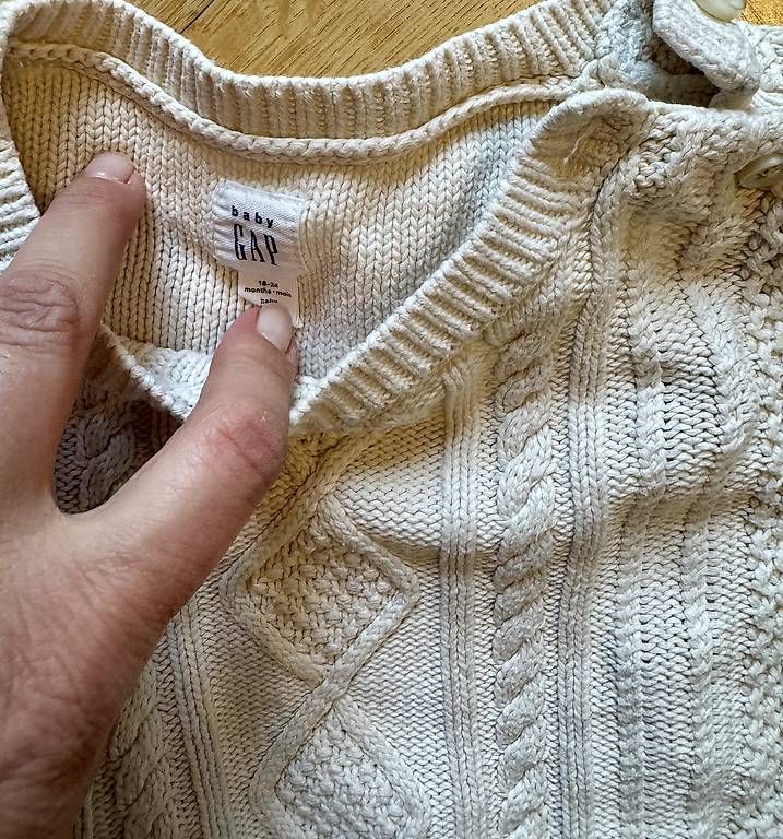 Maglioni & Felpe: Baumwoll Strickpulli von Baby Gap in Grösse 86/92 – Usato da Zürich venduto da tom_m9qb 1