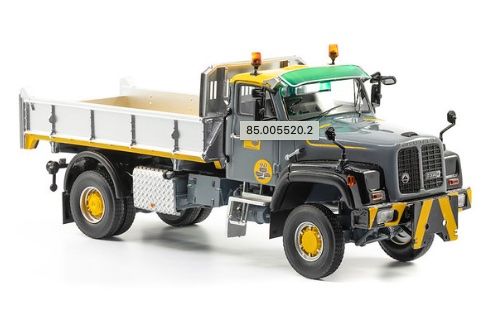 Saurer Modellini d'auto: Saurer D 330 B  Kipper Dozza ACE 1:43 – Nuovo e nell'imballaggio originale da Luzern venduto da aa43modelcars-Luzern