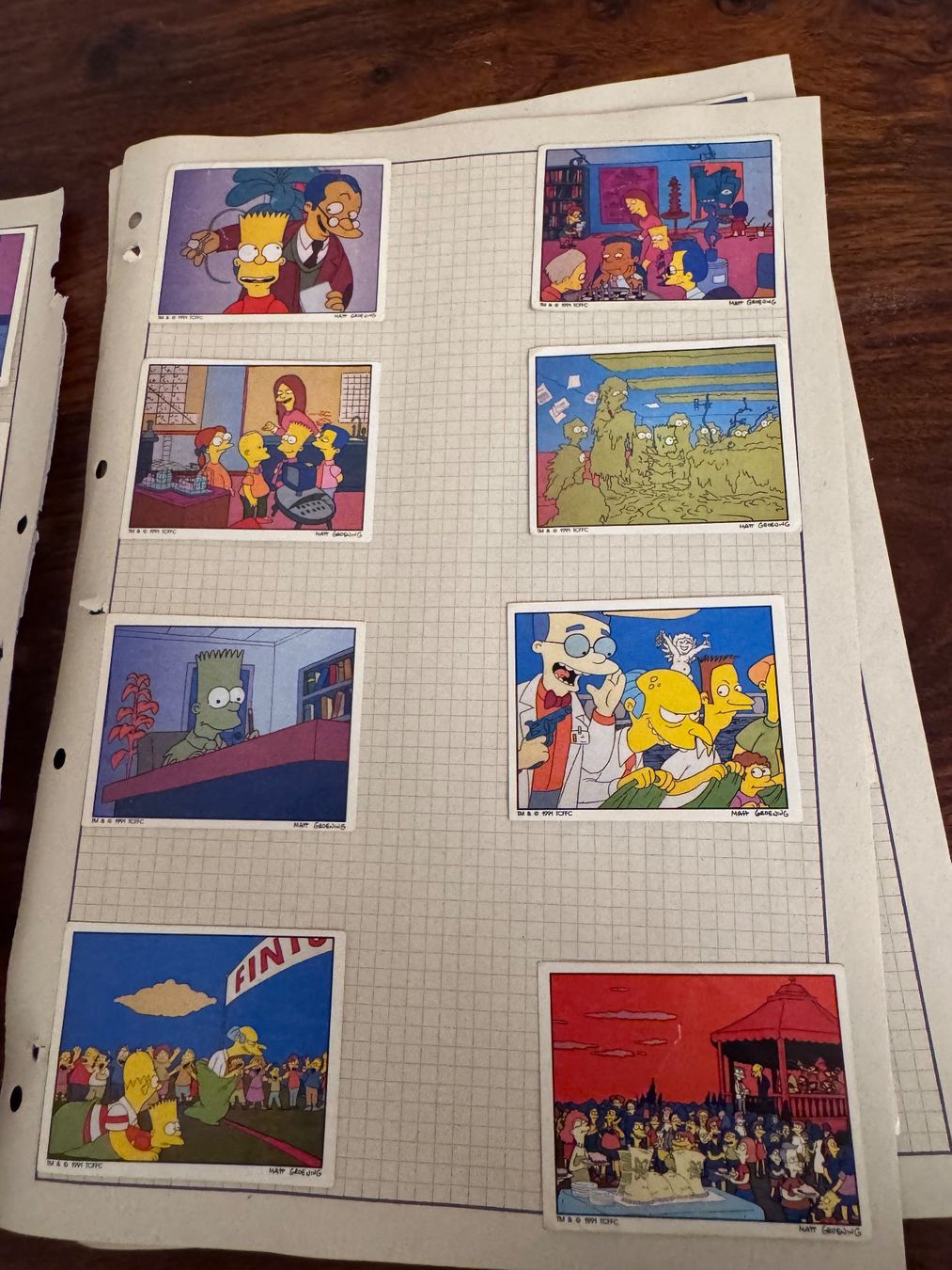Panini Carte collezionabili: Panini The Simpsons Sticker Set 1991 – Usato da Zürich venduto da 2013tg 3